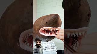 Edible shark 😂🍰🦈 everythingiscake realorcake shark hyperrealisticcakes [upl. by Azne]