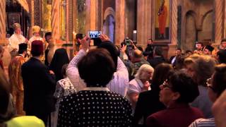 May 25 2014  Divine Liturgy at the Holy Sepulcher [upl. by Ibmat]