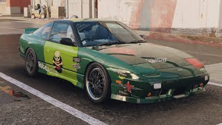 NFS Unbound  Ryan Cooper Nissan 180SX Wrap [upl. by Tallbot281]