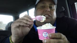 BaskinRobbins Movie Theater Popcorn Ice Cream REVIEW [upl. by Hilary]