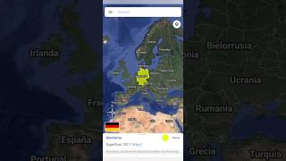 Alemania vs República del Congo Comparando Tamaños de Países geografiamundial [upl. by Ramedlav]