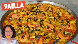 PAELLA poulet et fruits de mer  Comment la réussir avec un maximum de gout [upl. by Aiekan]