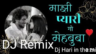 maji pyari ho mehbooba DJ माझी प्यारी ओ प्यारी महबूबा Remix Dj song [upl. by Adieren869]