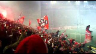 Olympiakos vs panathinaikos 21  panigirismoi tou 2 goal [upl. by Havard]