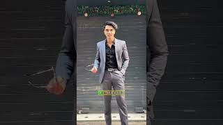 5 Ways to style Grey Suit🤔dailyshorts mensfashion suit formal outfitideas styling fashion [upl. by Harmonie]