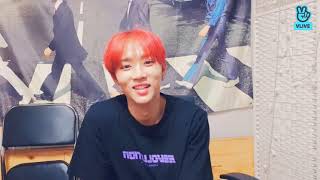 SUNWOO VLIVE 190814 뭐☀️ ENGSUB [upl. by Einnok]