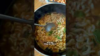 Leveling up Instant Ramen ramen koreanfood [upl. by Kokoruda]