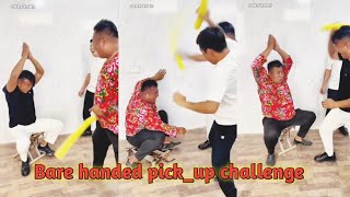 Bare handed pickup challenge [upl. by Libove]