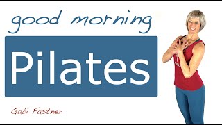 🐣20 min good morning Pilates  ohne Geräte im Stehen [upl. by Sivehc]