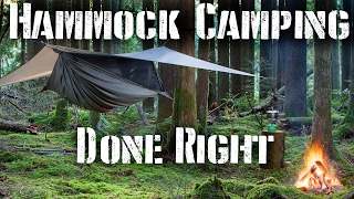 Hammock Camping Done Right Tips and Required Gear [upl. by Klepac]