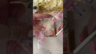 Journal with me  Mini Journal  ASMR Journaling  Relaxing Paper Sounds  Scrapbooking journaling [upl. by Adamik421]