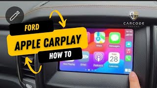 Ford Apple CarPlay SYNC 3  How to Use and Activate [upl. by Ashton]