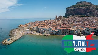 SIcily 4K  Hidden Paradise of Sicily Cefalù from Above [upl. by Iviv156]