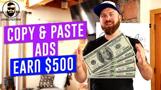 How To Copy amp Paste Ads To Make 100500 A Day Online [upl. by Valerie]