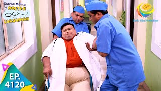 Dr Hathi Stuck On Wheelchair  Taarak Mehta Ka Ooltah Chashmah  Full Episode 4120  25 June 2024 [upl. by Abramo]