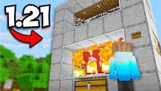 Minecrafts BEST Automatic Cow Farm  121 Tutorial [upl. by Kaltman350]