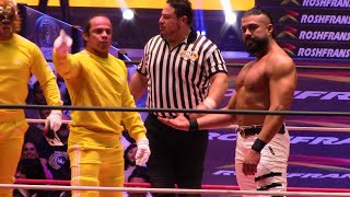 CARA A CARA Andrade y Volador Jr el duelo de máscaras que estelarizó el 80 aniversario del CMLL [upl. by Aital860]