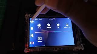 Klipper Mainsail running on a Raspberry Pi 4 with 35 inch Touchscreen [upl. by Hamrah]