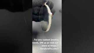 “Custom Moissanite Pendant Designing a Unique Sparkling Masterpiece” hiphopicedoutpendant [upl. by Euqirne]