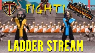 Old School Quick Battle Stream  New amp Improved Dom Ladder Total War Warhammer 3 [upl. by Timon721]