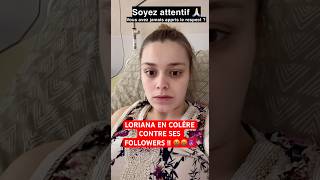 LORIANA EN COLÈRE CONTRE SES FOLLOWERS 🤬 nasdas loriana teamnasdas shorts followers clash [upl. by Lodovico]