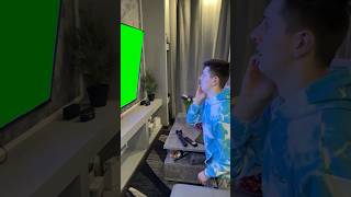 TV Reaction  Green Screen react reaction greenscreen roblox meme memecut viral fyp [upl. by Dymphia]