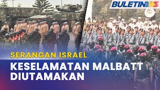 SERANGAN ISRAEL  Pasukan Malbatt Di Lubnan Diarah Berlindung Dalam Kubu [upl. by Eramal]