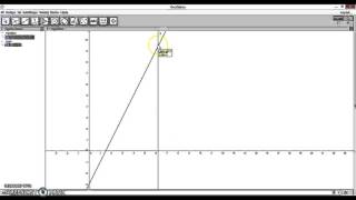 Find punkt på graf i geogebra [upl. by Eeslehc]