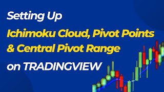 Updated How to set up Ichimoku Cloud Pivot Points and Central Pivot Range CPR on TradingView [upl. by Yecal]