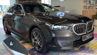 New BMW 5 SERIES 2024  FULL visual REVIEW exterior amp interior 530e [upl. by Odrarebe]