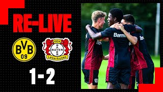 RELIVE Borussia Dortmund U17 🆚 Bayer 04 Leverkusen U17 12  BJuniorenBundesliga 1 Spieltag [upl. by Chilson]