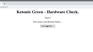 Ketonix Green Hardware Check [upl. by Silas205]