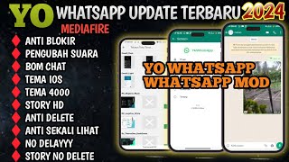 YOWhatsapp Versi Terbaru 998  Whatsapp Mod Anti Banned  YoWhatsapp New Update 2023 •Wa Mod 2024 [upl. by Rawde41]