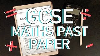 GCSE Maths Past Paper Walkthrough 91 AQA [upl. by Ettenaej]