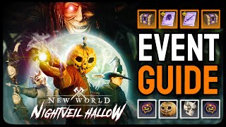 Nightveil Hallow Event Guide New World Aeternum [upl. by Willey]