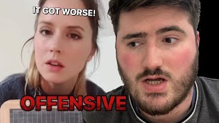 REACTING TO OFFENSIVE VIDEOS 3 TIKTOK [upl. by Dar]