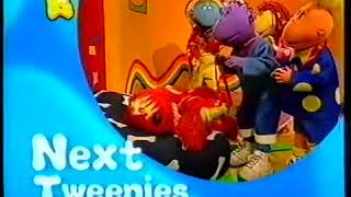 CBeebies Next Bumper Tweenies Then Bumper Zingalong [upl. by Naehs]