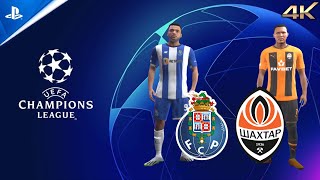 FC Porto  FC Shakhtar  CHAMPIONS LEAGUE 2324  PS5 4K [upl. by Arak]