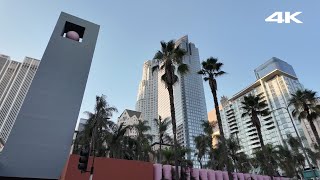 Pershing Square Downtown Los Angeles Walking Tour · 4K HDR [upl. by Eetnod]