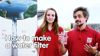 How to make a water filter  Do Try This At Home  We The Curious [upl. by Beeson439]