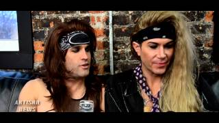 STEEL PANTHER UNCENSORED INTERVIEW  NEW SONG TITLES REVEALED amp MORE TVMA [upl. by Ydur269]