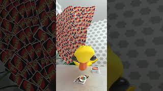 How lucky are you in UNO😅 uno babyduck comedy [upl. by Giovanni859]