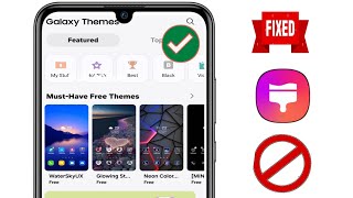 Comment réparer le thème Samsung Galary qui ne fonctionne pas 2024 [upl. by Byram]