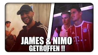 JAMES RODRIGUEZ amp NIMO GETROFFEN München VLOG  BOSS VIENNA [upl. by Harper]