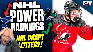 The 2024 NHL Draft Lottery Is Here  Power Rankings [upl. by Roe]