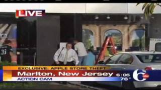 Apple Store Robbed  Marlton New Jersey wwwReloadMagcom [upl. by Terrej430]