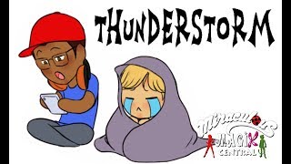 COMIC DUB Thunderstorm Miraculous Ladybug [upl. by Gustav288]