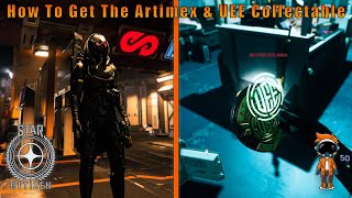 How To Get the Artimex Armour amp UEE Collectable Star Citizen [upl. by Kelwin321]