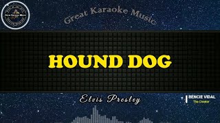 Hound Dog KARAOKE Elvis Presley [upl. by Illyes]