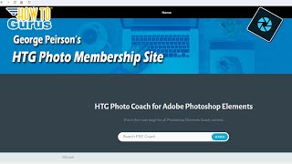 NEW TRAINING Tool for Photoshop Elements from HTG Photo All Versions [upl. by Alul473]